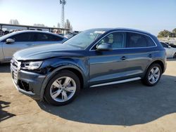 Salvage cars for sale from Copart Hayward, CA: 2018 Audi Q5 Premium Plus