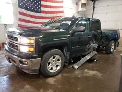 Salvage cars for sale at Lyman, ME auction: 2014 Chevrolet Silverado K1500 LT