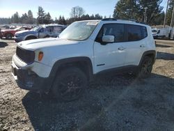 Salvage cars for sale at Graham, WA auction: 2017 Jeep Renegade Latitude