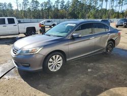 Salvage cars for sale at Harleyville, SC auction: 2015 Honda Accord EX