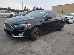 Salvage cars for sale from Copart Gaston, SC: 2019 Ford Fusion Titanium