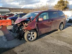 Toyota Sienna le Vehiculos salvage en venta: 2015 Toyota Sienna LE