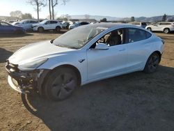 Salvage cars for sale at San Martin, CA auction: 2019 Tesla Model 3