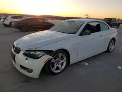 Salvage cars for sale at Grand Prairie, TX auction: 2012 BMW 335 I