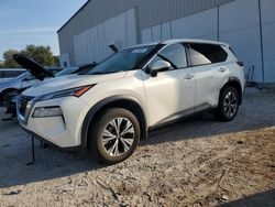 Salvage cars for sale at auction: 2021 Nissan Rogue SV