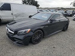 Mercedes-Benz Vehiculos salvage en venta: 2018 Mercedes-Benz S 560 4matic