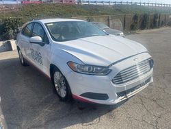 Copart GO Cars for sale at auction: 2016 Ford Fusion S Hybrid