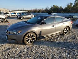 Salvage cars for sale at Memphis, TN auction: 2017 Nissan Maxima 3.5S