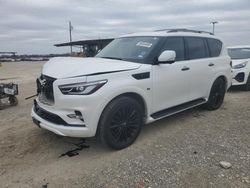 Salvage cars for sale at Temple, TX auction: 2018 Infiniti QX80 Base