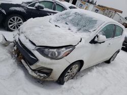 Salvage cars for sale at Montreal Est, QC auction: 2022 Chevrolet Spark 1LT