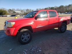 Salvage cars for sale from Copart Charles City, VA: 2007 Toyota Tacoma Double Cab