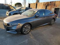 Salvage cars for sale from Copart Wilmington, CA: 2019 Honda Accord Hybrid