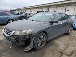 Salvage cars for sale at Louisville, KY auction: 2013 Honda Accord LX