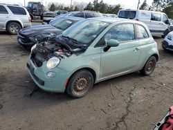 Fiat Vehiculos salvage en venta: 2012 Fiat 500 POP