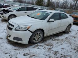 Chevrolet salvage cars for sale: 2013 Chevrolet Malibu 1LT