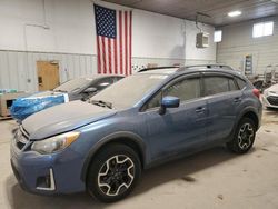 Salvage cars for sale at Des Moines, IA auction: 2017 Subaru Crosstrek Premium