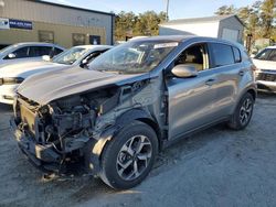 Salvage cars for sale at Ellenwood, GA auction: 2021 KIA Sportage LX