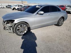 Salvage cars for sale at Las Vegas, NV auction: 2015 Mercedes-Benz C300