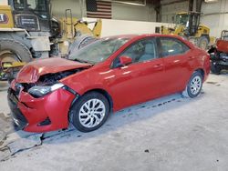 Toyota salvage cars for sale: 2017 Toyota Corolla L