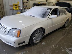 Salvage cars for sale at Earlington, KY auction: 2001 Cadillac Deville DTS