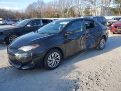 Salvage cars for sale at North Billerica, MA auction: 2018 Toyota Corolla L