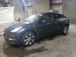 Salvage cars for sale at North Billerica, MA auction: 2021 Tesla Model Y