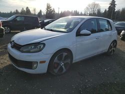 Volkswagen gti salvage cars for sale: 2010 Volkswagen GTI