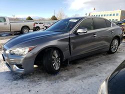 Infiniti q50 Vehiculos salvage en venta: 2019 Infiniti Q50 Luxe