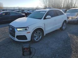 Salvage cars for sale at Arlington, WA auction: 2018 Audi Q3 Premium