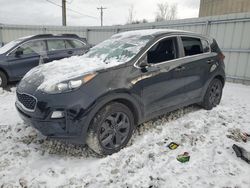 Salvage cars for sale at Wayland, MI auction: 2022 KIA Sportage LX