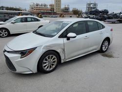 Salvage cars for sale at New Orleans, LA auction: 2022 Toyota Corolla LE