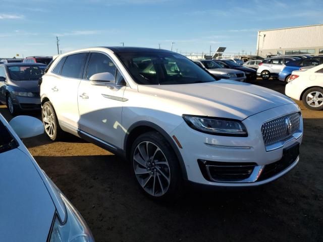 2019 Lincoln Nautilus Reserve