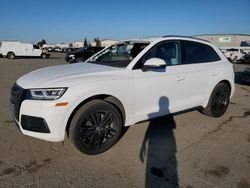 Salvage cars for sale at Bakersfield, CA auction: 2018 Audi Q5 Premium Plus