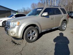 Vehiculos salvage en venta de Copart East Granby, CT: 2010 Ford Escape Limited