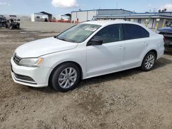 Volkswagen salvage cars for sale: 2015 Volkswagen Jetta SE