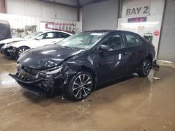 Salvage cars for sale from Copart Elgin, IL: 2017 Toyota Corolla L