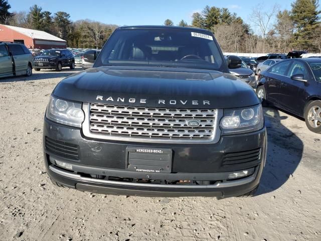 2016 Land Rover Range Rover Supercharged