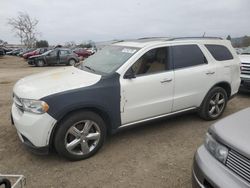 Salvage cars for sale at San Martin, CA auction: 2011 Dodge Durango Citadel