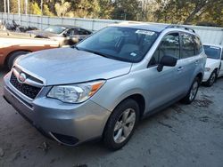 Subaru salvage cars for sale: 2015 Subaru Forester 2.5I