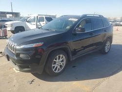 Salvage cars for sale at Grand Prairie, TX auction: 2018 Jeep Cherokee Latitude