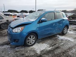 Mitsubishi Vehiculos salvage en venta: 2015 Mitsubishi Mirage ES