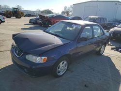 Salvage cars for sale at Sacramento, CA auction: 2002 Toyota Corolla CE