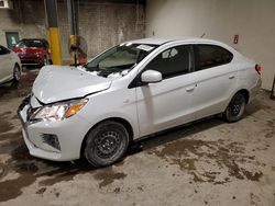 Salvage cars for sale at Chalfont, PA auction: 2022 Mitsubishi Mirage G4 ES