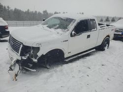 Salvage trucks for sale at Windham, ME auction: 2014 Ford F150 Super Cab