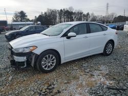 Salvage cars for sale at auction: 2018 Ford Fusion S