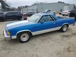 Salvage trucks for sale at Hampton, VA auction: 1981 Chevrolet EL Camino