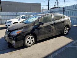 Salvage cars for sale at Sun Valley, CA auction: 2010 Toyota Prius