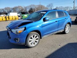 Salvage cars for sale at Ham Lake, MN auction: 2015 Mitsubishi Outlander Sport ES