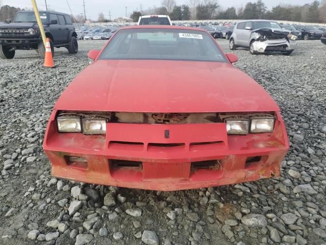 1982 Chevrolet Camaro Berlinetta