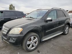 Salvage cars for sale at North Las Vegas, NV auction: 2009 Mercedes-Benz ML 350